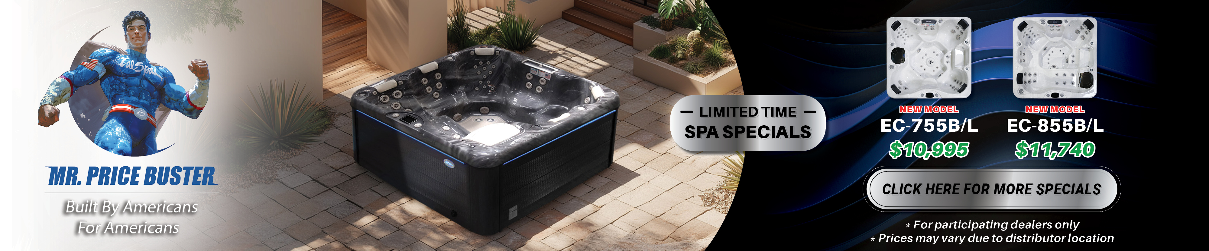 Calspas hot tub being used in a family setting - Murrieta